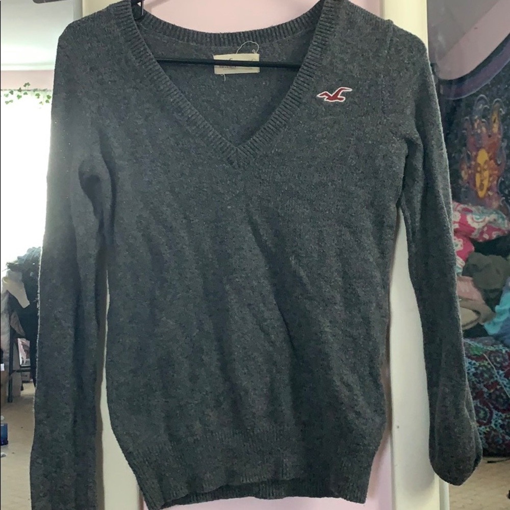 Hollister Grey Sweater